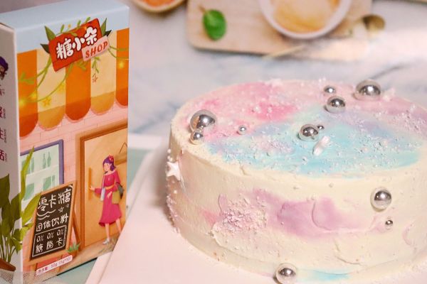 #糖小朵甜蜜控糖秘籍#十二星座蛋糕：梦幻色系，带你入境