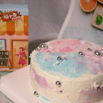 #糖小朵甜蜜控糖秘籍#十二星座蛋糕：梦幻色系，带你入境
